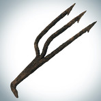 Ancient Viking Authentic Trident Harpoon // Museum Display