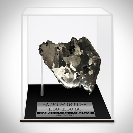 Meteorite Authentic Campo Del Cielo // Museum Display