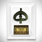 Ancient Viking Authentic Lunar Cross Amulet // Museum Display
