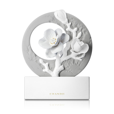 China Revival Limited Edition Full Moon Porcelain Fragrance Diffuser (Shanghai Magnolia)