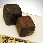 Ancient Roman Authentic Bone Dice // Museum Display