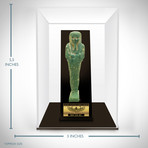 Ancient Egyptian Authentic Blue Glazed Tomb Statue // Museum Display