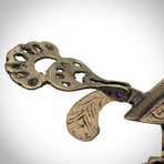 Antique Arab Peacock Kohl // Bottle Applicator