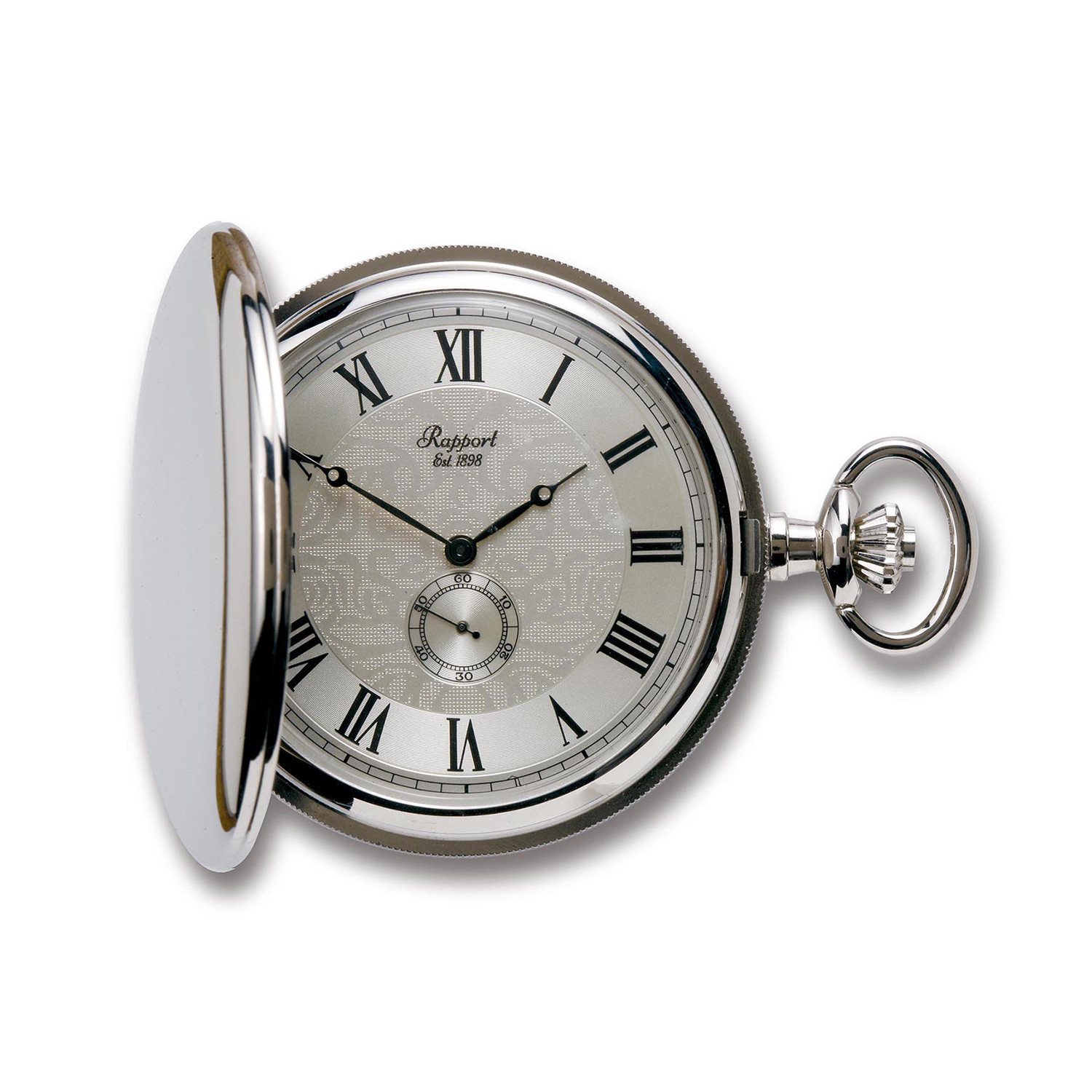 Rapport Oxford Hunter Case Pocket Watch Quartz // PW85 Rapport London Touch of Modern