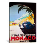 Grandprix Automobile Monaco 1933 // Vintage Apple Collection (18"W x 26"H x 0.75"D)