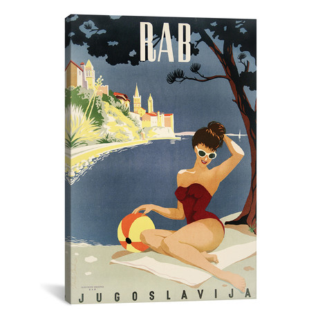 Rab Yugoslavia // Vintage Apple Collection (12"W x 18"H x 0.75"D)