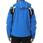 Lofer Ski Jacket // Blue + Black (Euro: 54)