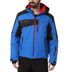 Kitzbuehel Ski Jacket // Blue + Black (Euro: 46)