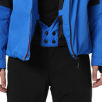 Kitzbuehel Ski Jacket // Blue + Black (Euro: 44)