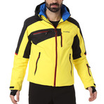 Kitzbuehel Ski Jacket // Blazing Yellow + Black (Euro: 46)