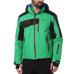 Kitzbuehel Ski Jacket // Fern Green + Black (Euro: 48)