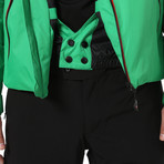 Kitzbuehel Ski Jacket // Fern Green + Black (Euro: 44)