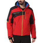 Kitzbuehel Ski Jacket // Red + Black (Euro: 56)