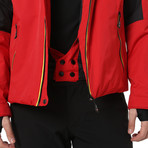 Kitzbuehel Ski Jacket // Red + Black (Euro: 48)