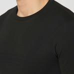 T-Shirt Long Sleeves Funtional Wear // Black (XS)