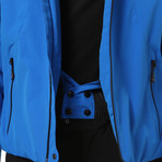 Chur Ski Jacket // Blue + Lime Green (Euro: 56)