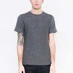 Kim French Terry T-Shirt // Charcoal Heather (L)