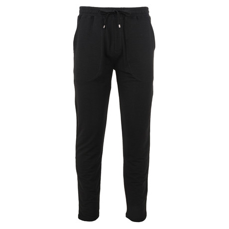 Solid Jogger // Baby French Terry Cotton Lyocell // Black (XS)