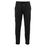 Solid Jogger // Baby French Terry Cotton Lyocell // Black (L)