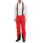 Morzine Ski Pants // Red (52)