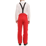 Morzine Ski Pants // Red (50)