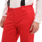 Morzine Ski Pants // Red (54)