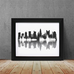 Columbus Skyline (Print)