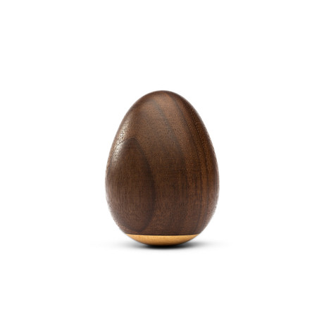 Walnut Zen Egg // Bright Bottom