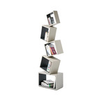 Equilibrium Bookcase // Modern Light // Taupe