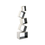 Equilibrium Bookcase // Modern Light // Taupe