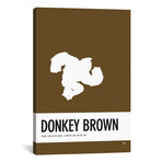 Donkey Kong // Minimal Colorcode Poster // Chungkong (26"W x 18"H x 0.75"D)