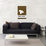 Donkey Kong // Minimal Colorcode Poster // Chungkong (26"W x 18"H x 0.75"D)