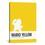 Wario // Minimal Colorcode Poster // Chungkong (26"W x 18"H x 0.75"D)