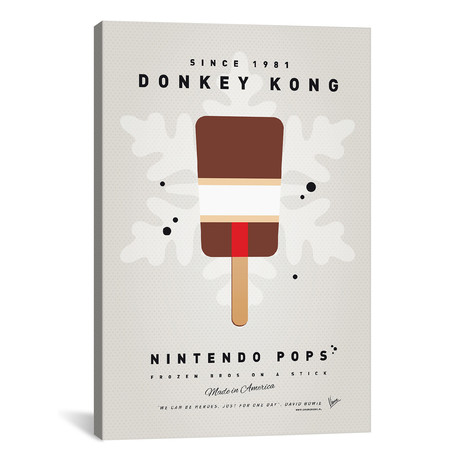 Nintendo Ice Pop IV // Chungkong (26"W x 18"H x 0.75"D)