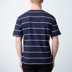 Cable Jersey Short Sleeve // Navy (2XL)