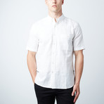 Pavilion Linen Short Sleeve // White (M)