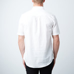 Pavilion Linen Short Sleeve // White (M)