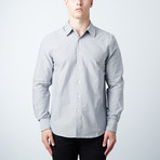 Avalon Embroidered Chambray Long Sleeve // Grey (M)