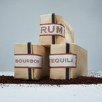 Infused Coffee Bundle of 3 // Bourbon + Tequila + Rum (Ground)