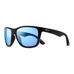 Otis Sunglasses // Black + Blue Water