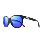 Grand Classic Sunglasses // Glass Lenses // Black + Heritage Blue