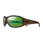 Tander Sunglasses // Brown Horn + Green Water