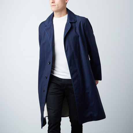Leo Tailored Coat // Navy (Euro: 46)