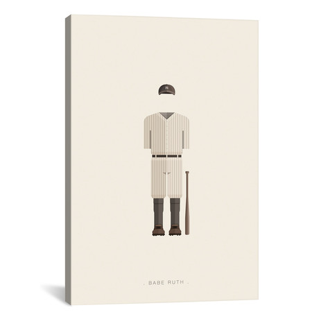 Babe Ruth // Fred Birchal (26"W x 18"H x 0.75"D)