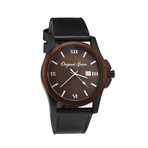 Original Grain Ebony Wood Classic Quartz // OG5012LB