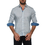 Button-Up Shirt // Blue (M)