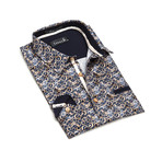 High Tide Button-Up Shirt // Blue (XL)