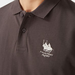 Polo Club Shirt // Dark Gray + Silver (M)