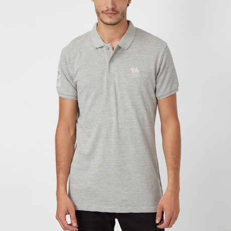 Polo Club Shirt // Grey + Silver (S)