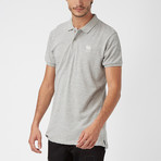 Polo Club Shirt // Grey + Silver (2XL)